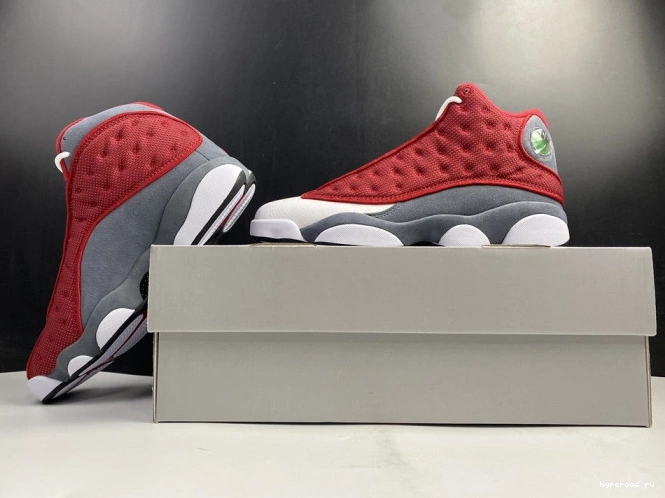 Retro Grey Air Jordan 13 Red Gym Flint 414571-600 0916